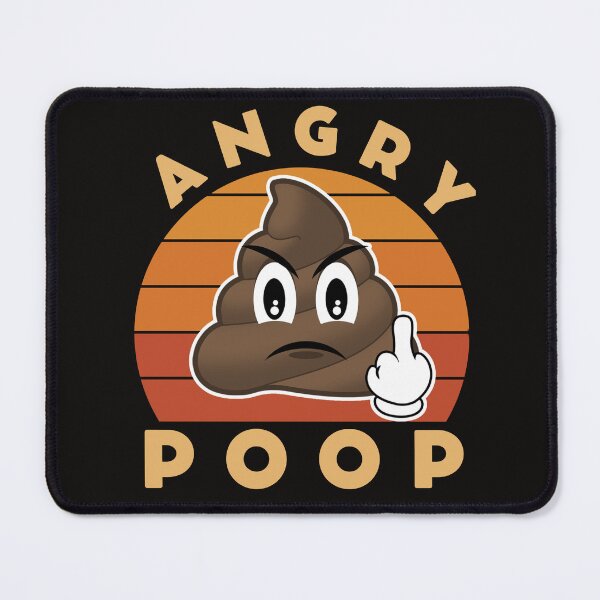 Item preview, Angry Poop | Funny Poop designed and sold by mattades.