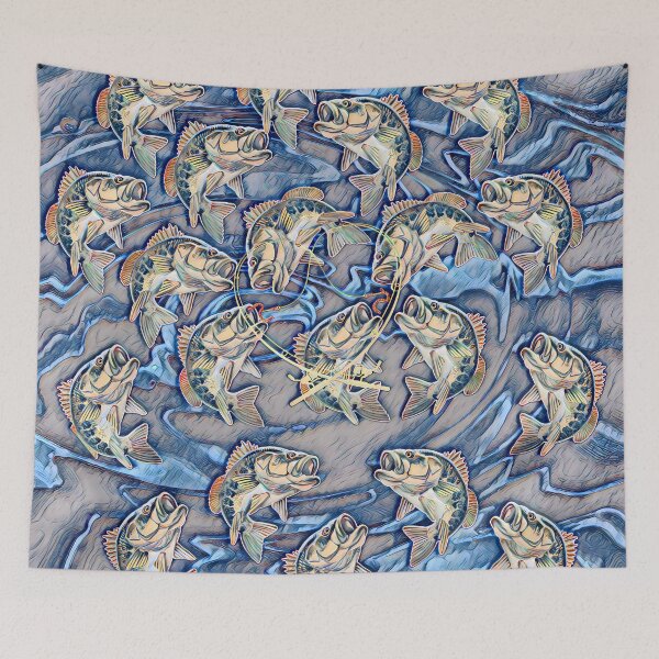 Item preview, Fishing for bass designed and sold by umfhn.