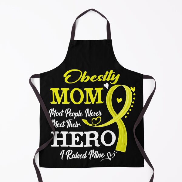 Item preview, Proud Obesity Mom Most People Never Meet Their Hero I Raised Mine Obesity Awareness designed and sold by Kohend.
