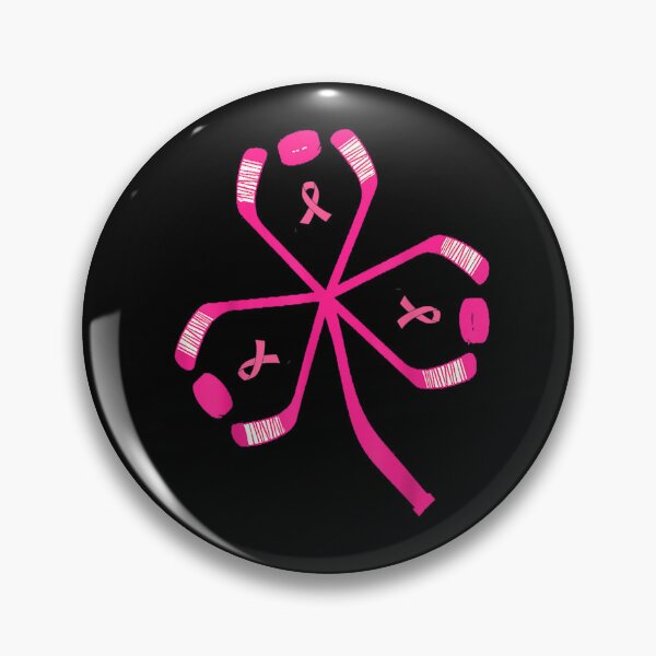 Item preview, Breast Cancer Awareness Pink hockey stick For Men & Women designed and sold by NabeelHassanDS.