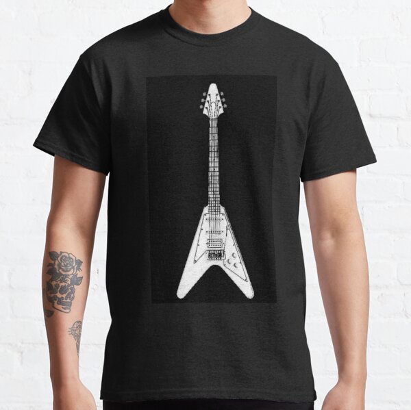 gibson flying v shirt