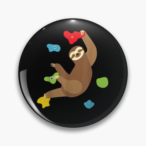 Item preview, Sloth Bouldering Wall Climber Rock Climbing Mountaineer T-Shirt designed and sold by conolyondo.
