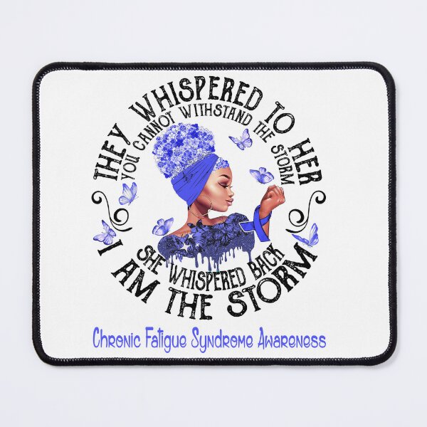 Item preview, Black Girl I Am The Storm Chronic Fatigue Syndrome Awareness designed and sold by Mnrshirley.
