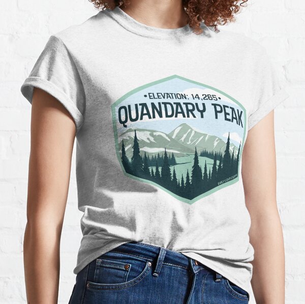 Colorado 14ers: Quandary Peak Classic T-Shirt