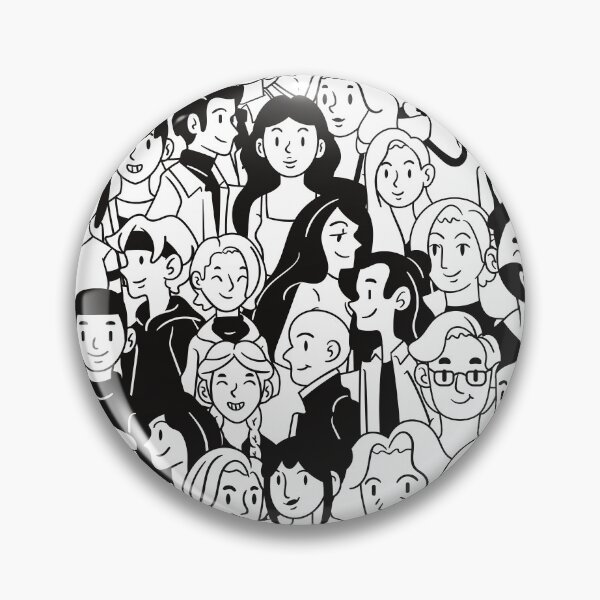 Item preview, Busy Crowds designed and sold by ataylorbowers.