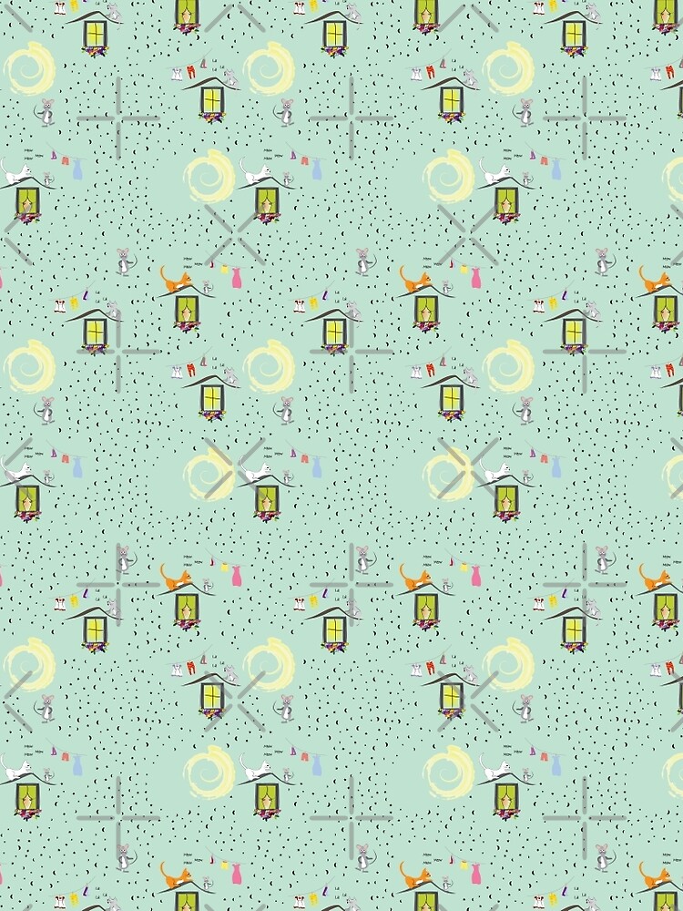 Kitty Starry Night by CreativeContour