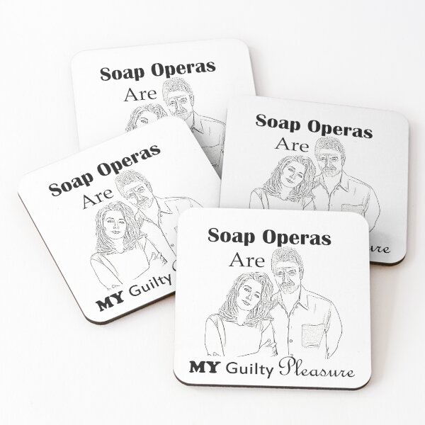 Item preview, Soap Operas Are My Guilty Pleasure designed and sold by ninasilver.
