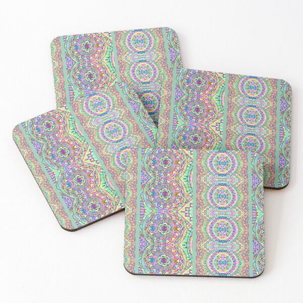 Item preview, Retro Color Circular Design | Repeating Pattern designed and sold by The Bubble 1307.