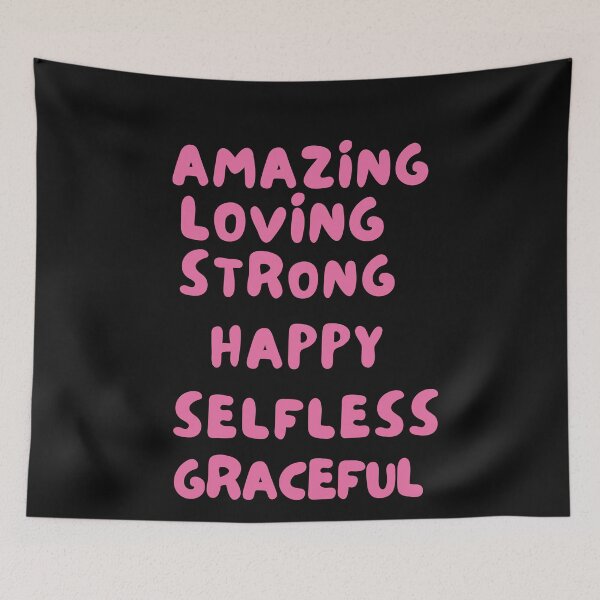 Item preview, Amazing Loving Strong Happy Selfless Graceful designed and sold by Sam Artist.