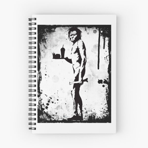 Item preview, Banksy caveman Fast Food| Perfect Gift designed and sold by sylviazama.