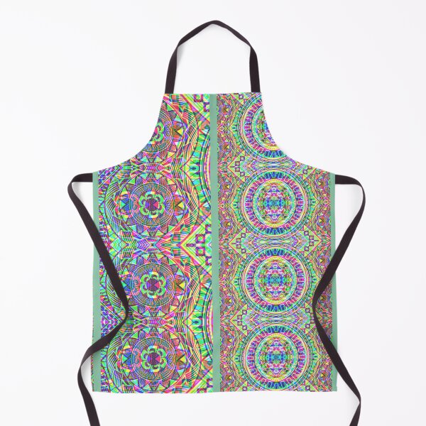 Item preview, Retro Color Circular Design | Repeating Pattern designed and sold by The Bubble 1307.