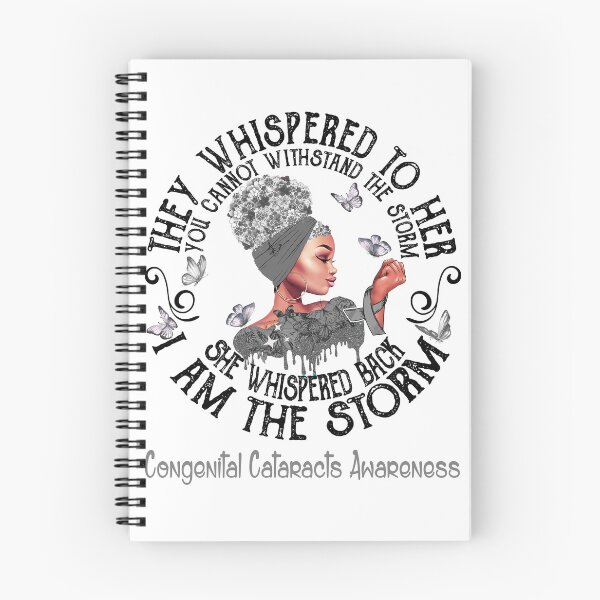 Item preview, Black Girl I Am The Storm Congenital Cataracts Awareness designed and sold by Mnrshirley.