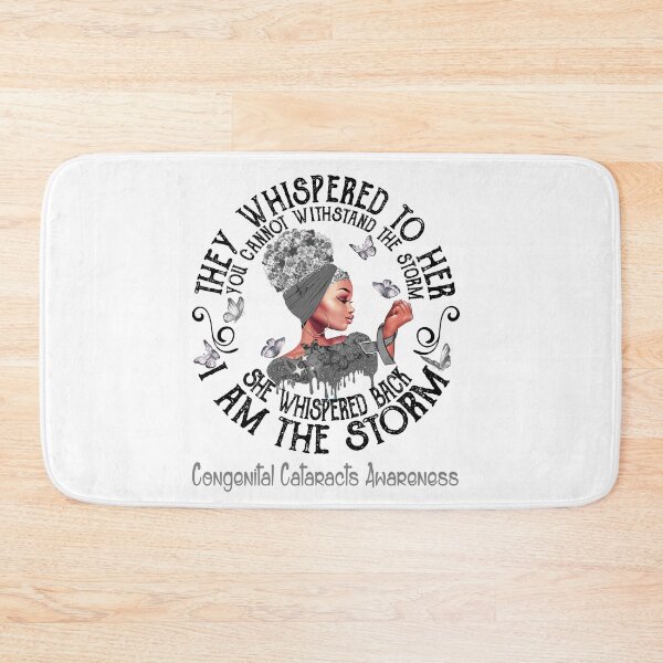Item preview, Black Girl I Am The Storm Congenital Cataracts Awareness designed and sold by Mnrshirley.