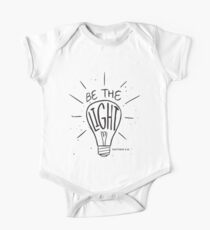 Be The Light - Matthew - Christian Bible Verse One Piece - Short Sleeve