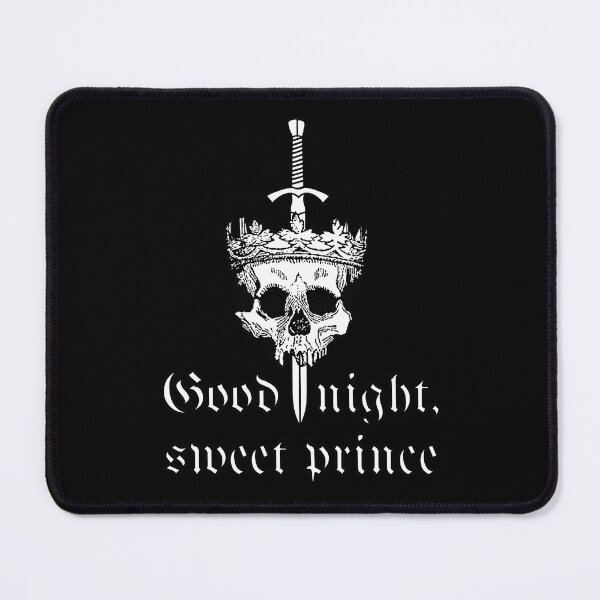 Item preview, Good Night Sweet Prince (Hamlet) designed and sold by Tomb & Tome.