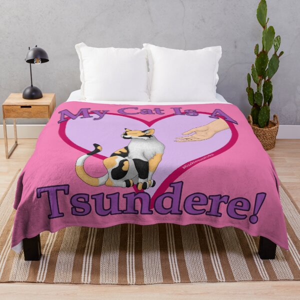 Item preview, My Cat Is A Tsundere designed and sold by MischievousPuca.