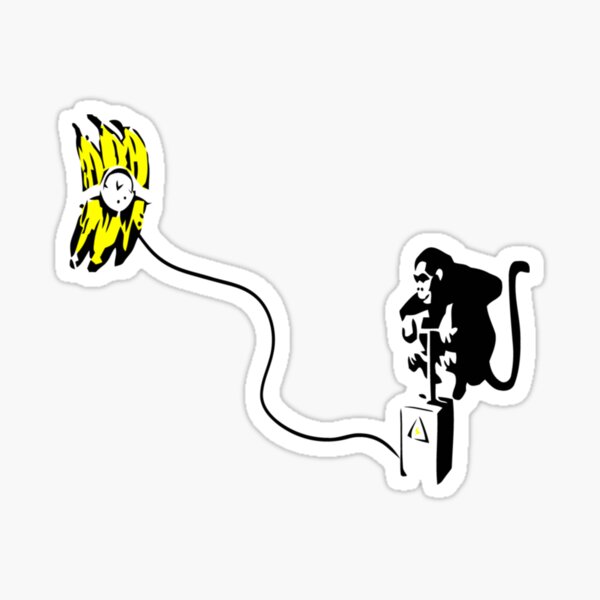 Street Banana Stickers For Sale Redbubble