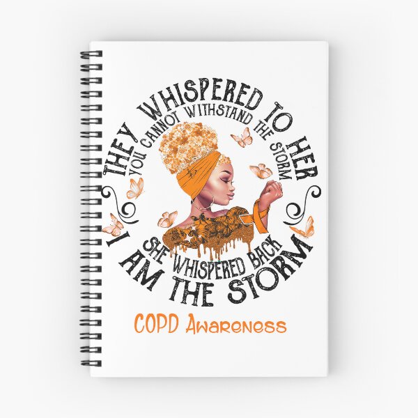 Item preview, Black Girl I Am The Storm COPD Awareness designed and sold by Mnrshirley.