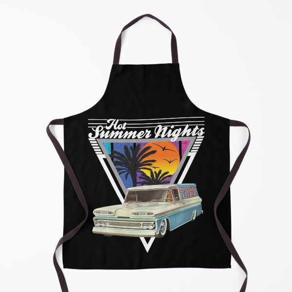 Item preview, Hot Summer Nights 80's Tropical Vintage Retro Custom Panel Truck designed and sold by CharJens.