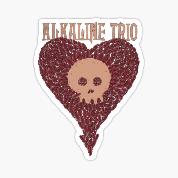 "alkaline trio best selling" Sticker by siwa0 Redbubble