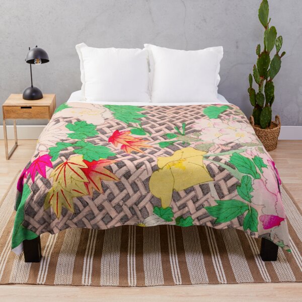 Item preview, Peony Floral Print Vintage Japanese Retro Pattern designed and sold by VintageArchive.