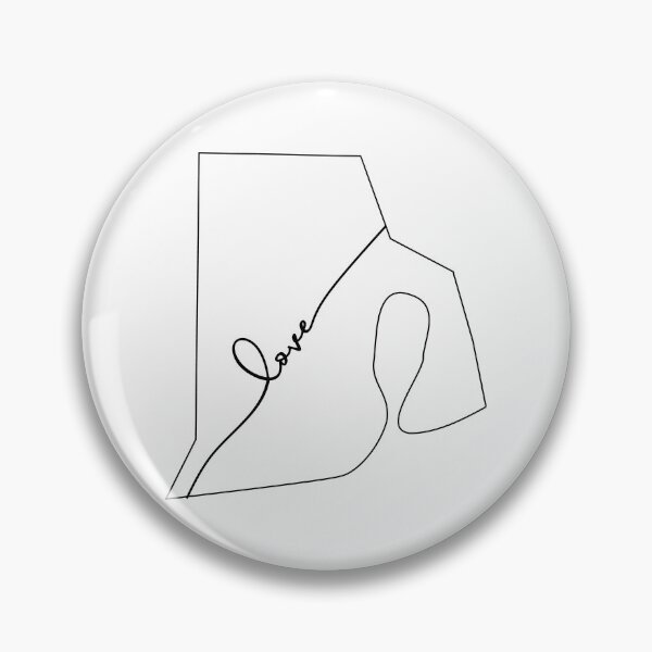Item preview, Rhode Island Is Love - Rhode Island Home State Outline  designed and sold by EpicCreation.