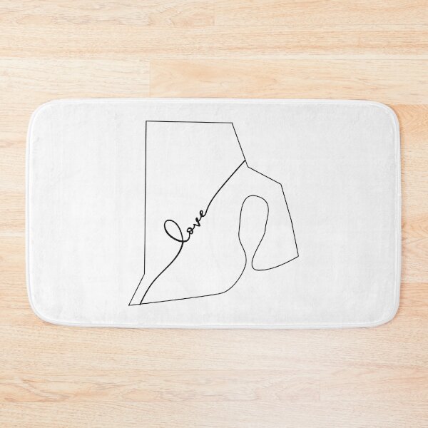 Item preview, Rhode Island Is Love - Rhode Island Home State Outline  designed and sold by EpicCreation.