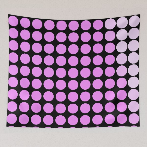 Aperçu de l'œuvre Motif de cercle de teinte violette. créée et vendue par ZubiyaArt.