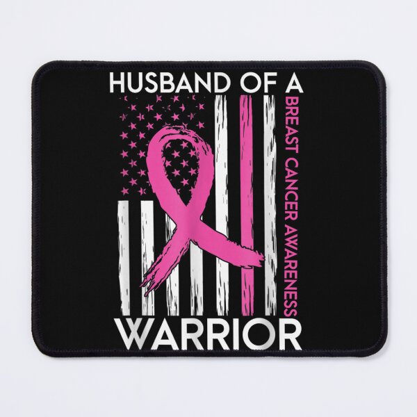 Item preview, Husband Of A Warrior Breast Cancer Awareness Support Squad designed and sold by RobertVandivier.