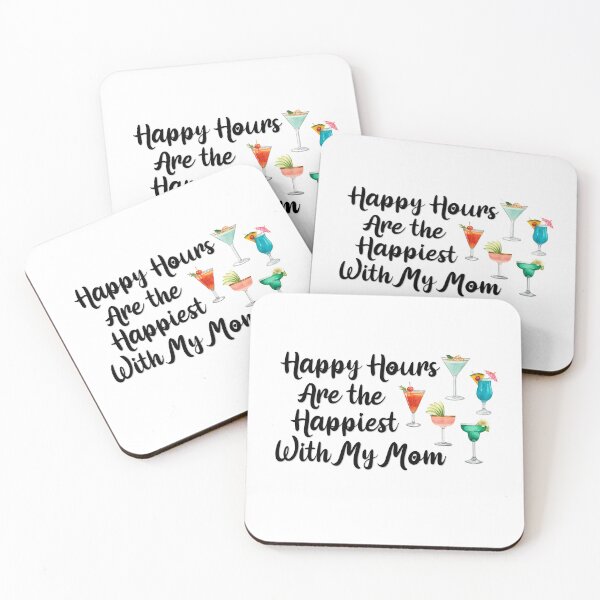 Item preview, Mothers Day Quote Happy Hour Cocktails designed and sold by frankie5368.