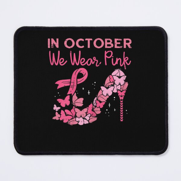 Item preview, Womens October We Wear Pink High Heel Breast Cancer Awareness Women designed and sold by RobertVandivier.
