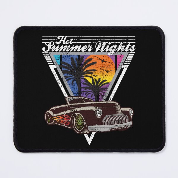Item preview, Hot Summer Nights 80's Tropical Vintage Retro Roadster designed and sold by CharJens.
