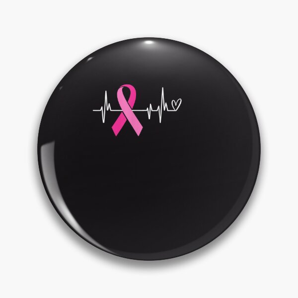 Item preview, Pink Ribbon Heartbeat Breast Cancer Awareness designed and sold by RobertVandivier.