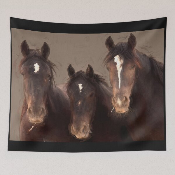 Item preview, Wild Mustangs McCullough Peaks Wyoming X115 designed and sold by RichFrancoCars.