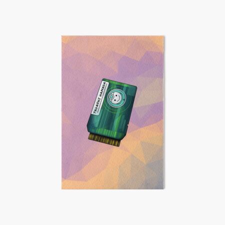 Green Chip Art Board Print