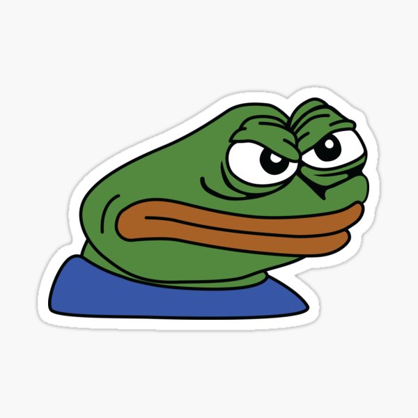 emote based on the pepega eagle I made (28px, 56px, 112px)