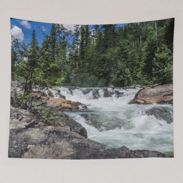 Item preview, Montana Waterfall - Yaak Wilderness designed and sold by Lostlogo.