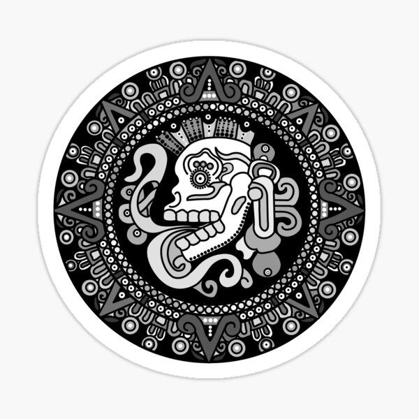 Item preview, Aztec Skull Art designed and sold by Yarham.