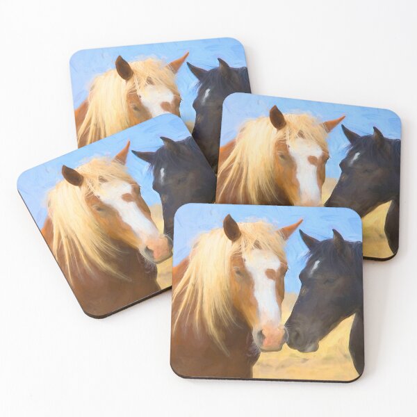 Item preview, Wild Mustangs McCullough Peaks Wyoming  designed and sold by RichFrancoCars.