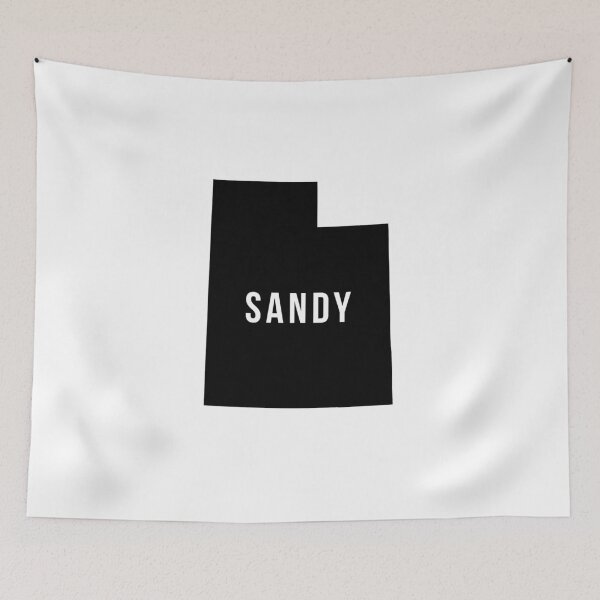 Item preview, Sandy, Utah State Silhouette designed and sold by CartoCreative.