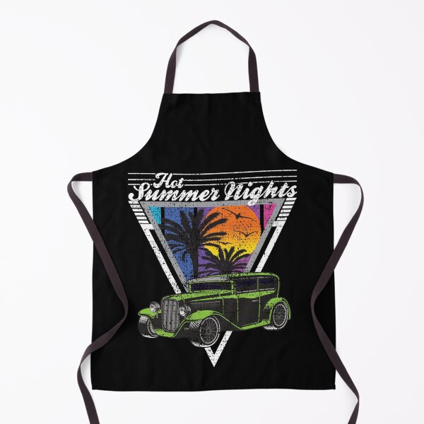 Item preview, Hot Summer Nights 80's Tropical Vintage Retro Hot Rod Sedan designed and sold by CharJens.