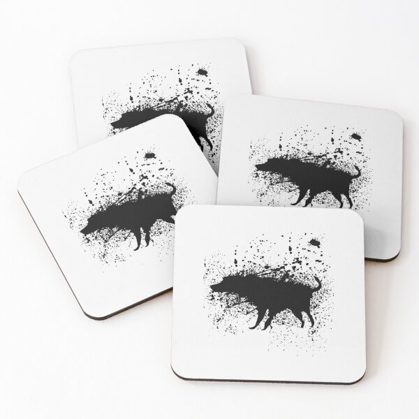 Item preview, Banksy Splash Dog Black| Perfect Gift designed and sold by sylviazama.