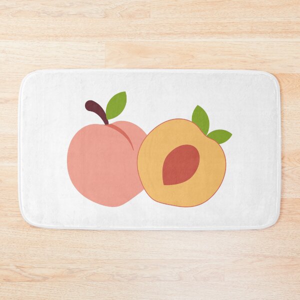 Item preview, Cute Peaches Fruit Pattern designed and sold by Creative Wolf Design.