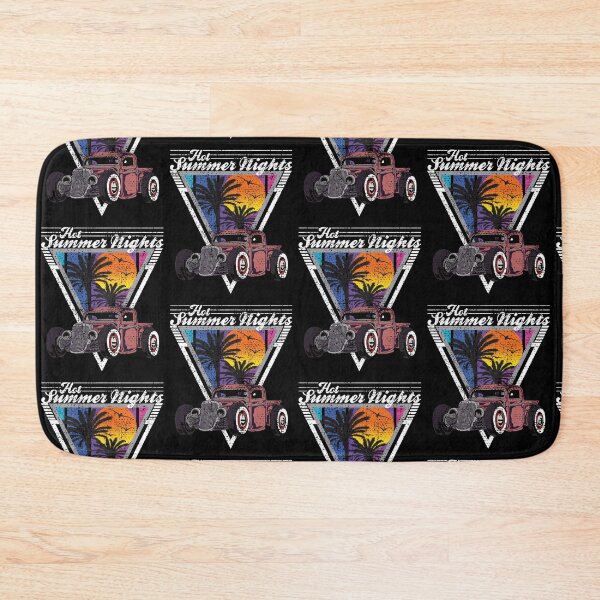 Item preview, Hot Summer Nights 80's Tropical Vintage Retro Hot Rod Pickup designed and sold by CharJens.