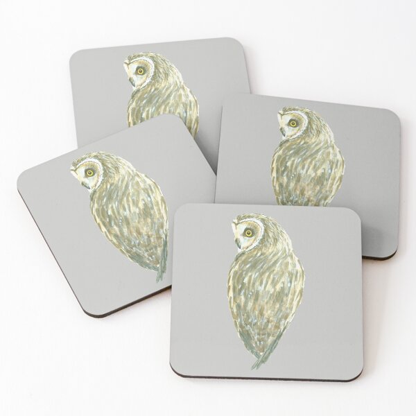 Item preview, Short Eared Owl (Watercolour) designed and sold by Sarah Addy.