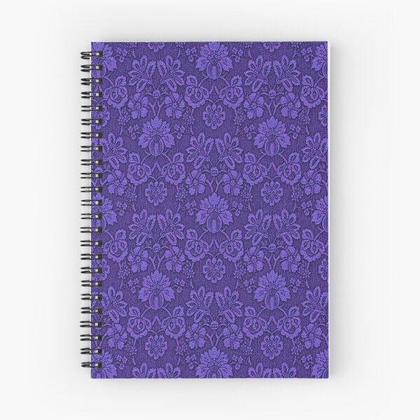 Item preview, vintage flowers on a purple background designed and sold by badgermark.