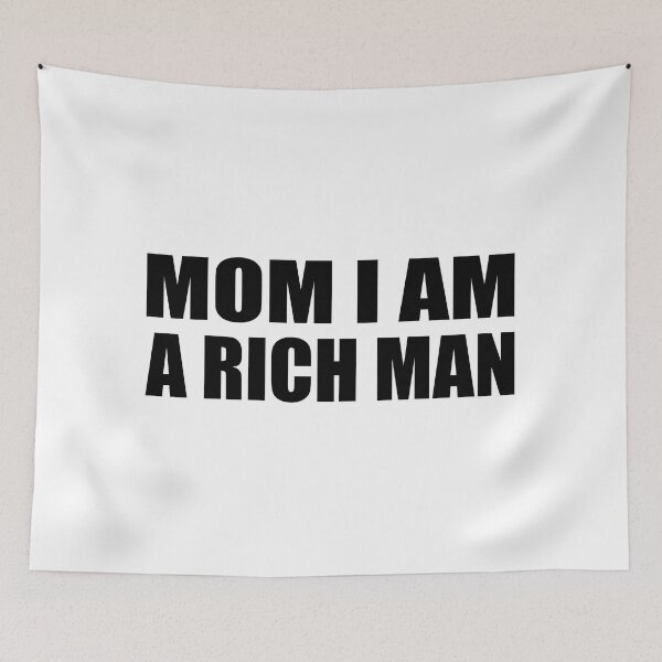 Item preview, Mom I Am a Rich Man designed and sold by Colorfulandfun.