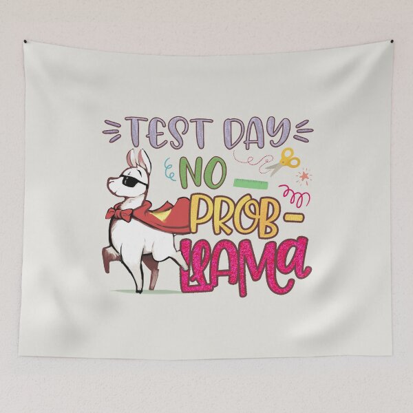 Item preview, Test Day No Prob Llama Exam Testing Test Day Elementary school designed and sold by SweetbeStore.