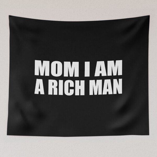 Item preview, Mom I Am a Rich Man designed and sold by Colorfulandfun.