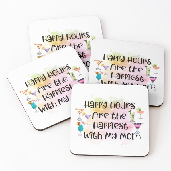 Item preview, Happy Hours Happiest With Moms Citrus Cocktail Watercolor designed and sold by frankie5368.